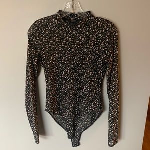 Forever 21 Floral Bodysuit